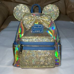 Disney Minnie Mouse EARidescent Loungefly Mini Backpack